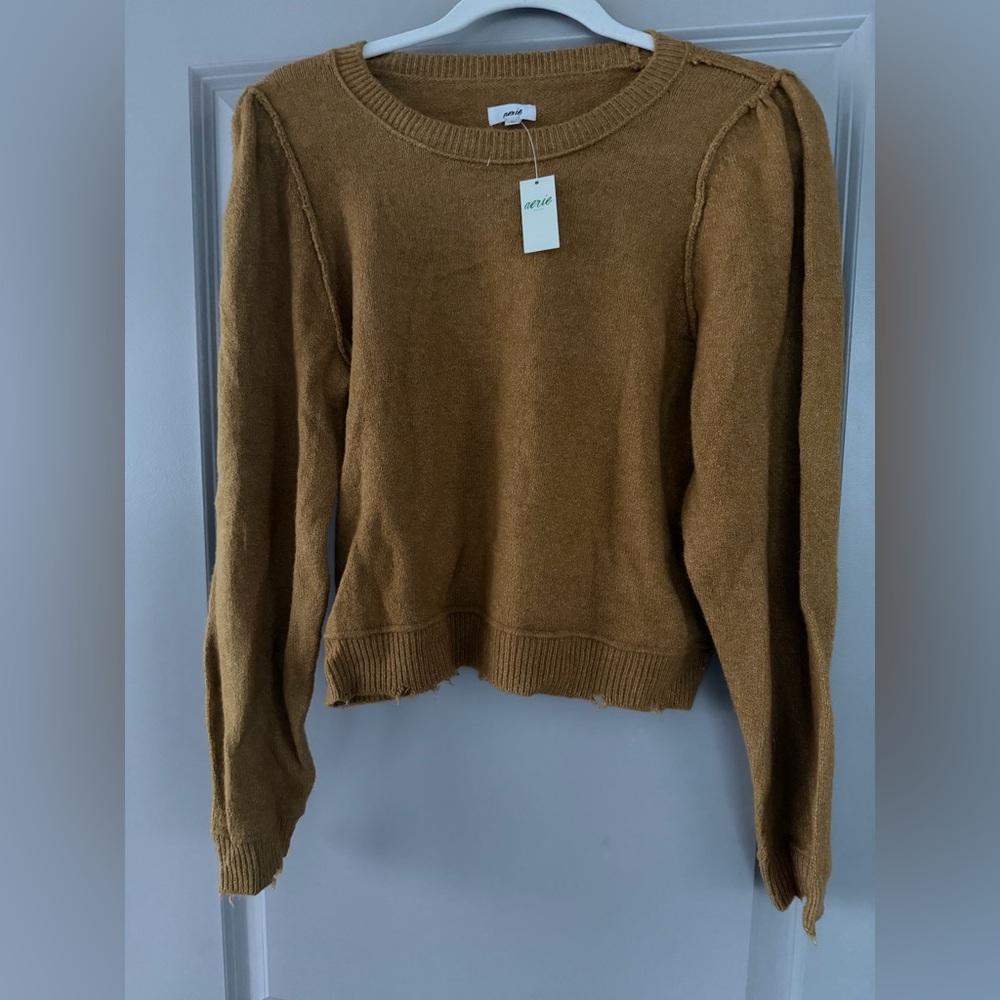 Mustard  American Eagle Aerie Sweater